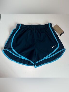 Nike Tempo Dri-FIT Running Shorts Womens Size S Blue NEW